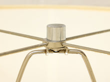 Load image into Gallery viewer, Vintage Mid-Century Atomic Ceramic Table Lamp with Cutout Base
