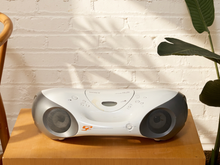 Load image into Gallery viewer, Vintage Sony Space Age Portable CD Boombox
