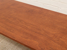 Load image into Gallery viewer, Vintage Modernist Wood and Metal Coffee Table
