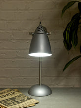 Load image into Gallery viewer, Vintage Mid-Century Modern Gooseneck Desk Lamp with Metal Cone Shade
