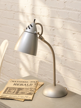 Load image into Gallery viewer, Vintage Mid-Century Modern Gooseneck Desk Lamp with Metal Cone Shade
