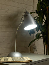 Load image into Gallery viewer, Vintage Mid-Century Modern Gooseneck Desk Lamp with Metal Cone Shade
