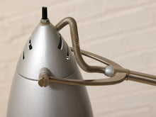 Load image into Gallery viewer, Vintage Mid-Century Modern Gooseneck Desk Lamp with Metal Cone Shade
