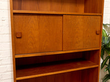 Load image into Gallery viewer, Vintage Danish Modern Teak Wall Unit - Secretary Cabinet
