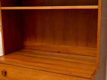Load image into Gallery viewer, Vintage Danish Modern Teak Wall Unit - Secretary Cabinet
