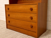 Load image into Gallery viewer, Vintage Danish Modern Teak Wall Unit - Secretary Cabinet
