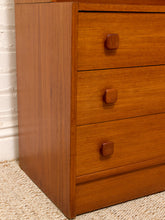Load image into Gallery viewer, Vintage Danish Modern Teak Wall Unit - Secretary Cabinet
