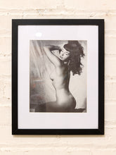 Load image into Gallery viewer, Vintage Betty Page Black and White Pin-Up Photograph
