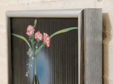Load image into Gallery viewer, Vintage Mid-Century Floral Still Life with Red Carnations
