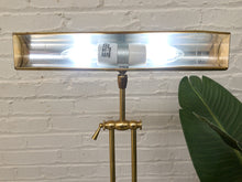 Load image into Gallery viewer, Vintage Brass and Black Adjustable Banker’s Desk Lamp
