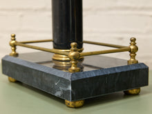 Load image into Gallery viewer, Vintage Brass and Black Adjustable Banker’s Desk Lamp
