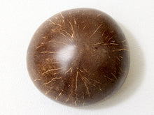 Load image into Gallery viewer, Vintage Coconut Shell Bowl with Iridescent Interior
