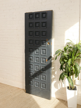 Load image into Gallery viewer, Vintage Black Mid Century Door
