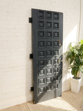Load image into Gallery viewer, Vintage Black Mid Century Door
