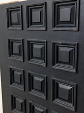 Load image into Gallery viewer, Vintage Black Mid Century Door

