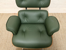 Load image into Gallery viewer, Leather Iconic Lounge Chair and Ottoman
