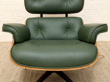 Load image into Gallery viewer, Leather Iconic Lounge Chair and Ottoman
