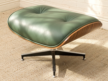 Load image into Gallery viewer, Leather Iconic Lounge Chair and Ottoman
