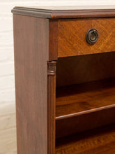 Load image into Gallery viewer, Antique Wood Bookshelf with Drawer
