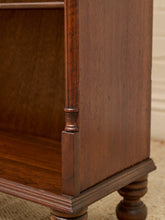 Load image into Gallery viewer, Antique Wood Bookshelf with Drawer
