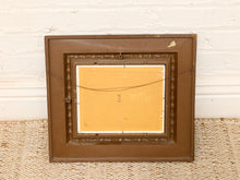 Load image into Gallery viewer, Vintage Framed Desert Landscape Painting with Saguaro Cacti

