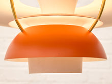 Load image into Gallery viewer, Modern Red Sculptural Pendant Light
