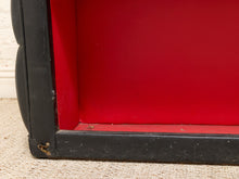 Load image into Gallery viewer, Vintage Tufted Black Bar with Three Swivel Bar Stools
