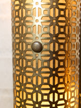 Load image into Gallery viewer, Pair of Vintage 1960s Geometric Metal Wall Sconces
