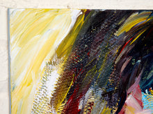 Load image into Gallery viewer, Golden-Eyed Woman Portrait Painting by Jean Bradley
