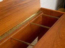 Load image into Gallery viewer, Image 20 of 22: Vintage Danish Modern Teak Desk with Two Drawers

