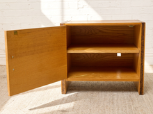 Load image into Gallery viewer, Image 16 of 17: Vintage Mid-Century Modern Wood Cabinet with Single Door
