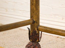 Load image into Gallery viewer, Image 19 of 20: Antique Bamboo Accent Table with Ornate Carved Trim
