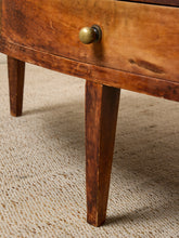 Load image into Gallery viewer, Image 13 of 16: Vintage Mid-Century Modern Oval Wood Coffee Table with Drawer
