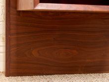 Load image into Gallery viewer, Image 21 of 22: Vintage Danish Modern Teak Queen or King Headboard with Adjustable Nightstands
