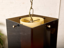 Load image into Gallery viewer, Image 16 of 24: Vintage Smoked Acrylic Geometric Pendant Light
