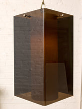 Load image into Gallery viewer, Image 18 of 24: Vintage Smoked Acrylic Geometric Pendant Light
