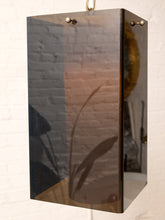 Load image into Gallery viewer, Image 22 of 24: Vintage Smoked Acrylic Geometric Pendant Light

