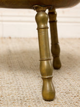 Load image into Gallery viewer, Image 11 of 13: Vintage Round Brass Foot Warmer with Ornate Engraved Top
