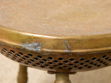 Load image into Gallery viewer, Image 13 of 13: Vintage Round Brass Foot Warmer with Ornate Engraved Top
