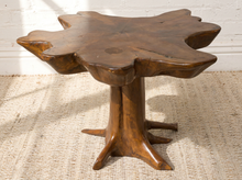 Load image into Gallery viewer, Image 5 of 16: Sculptural Freeform Wood Coffee Table with Tree Root Base

