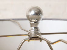 Load image into Gallery viewer, Image 9 of 17: Vintage Textured Sage Green &amp; Charcoal Brown Table Lamp
