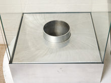 Load image into Gallery viewer, Image 17 of 18: Vintage Dark Brown Sculptural Vase in Glass Display Case
