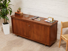Load image into Gallery viewer, Walnut 1960’s Credenza

