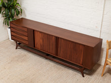 Load image into Gallery viewer, Margo 90” Walnut Credenza
