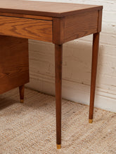 Load image into Gallery viewer, Oak 4 Drawer Desk
