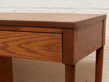 Load image into Gallery viewer, Oak 4 Drawer Desk
