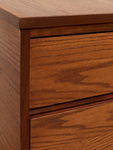 Load image into Gallery viewer, Oak 4 Drawer Desk

