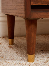 Load image into Gallery viewer, Oak 4 Drawer Desk
