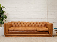 Load image into Gallery viewer, Leather Vintage as Found Sofa
