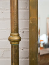 Load image into Gallery viewer, Neoclassical Brass Hall Tree Mirror, Coat Hanger and Console Table
